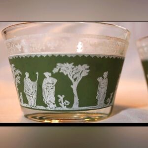 Vintage Wedgewood Jasperware Hellenic Jeanette Set of 3 Dessert Bowls